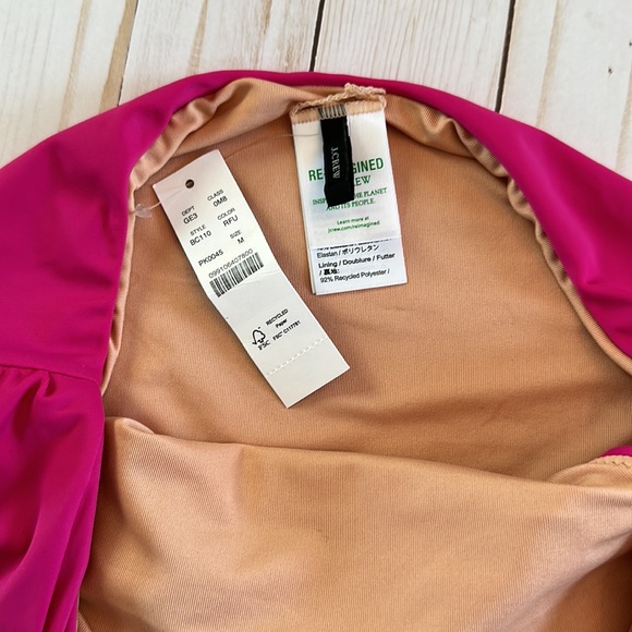 J. Crew Tie High-Rise Bikini Bottom - Picture 7 of 9